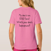 T-shirt basicbadge-1, je suis la bombe ! EOD (Dos)