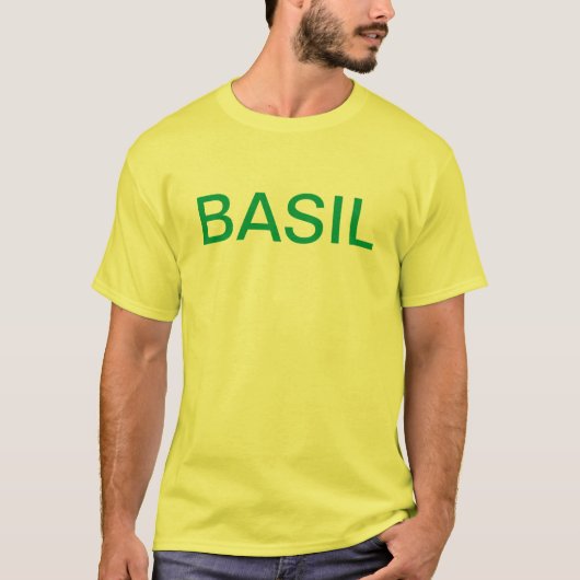 T-shirt basilic (Devant)