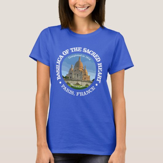 T-shirt Basilique du Sacré-Coeur (Devant)