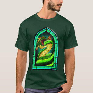T-shirt Basilisée en verre tendu