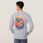 T-Shirt basique à manches longues (Dos entier)