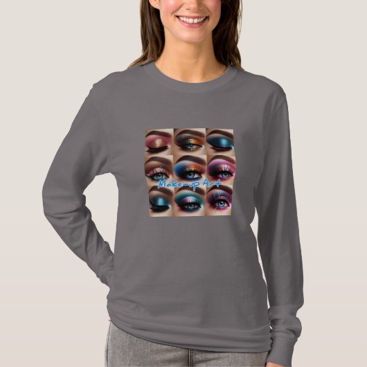 T-Shirt basique à manches longues (Devant)