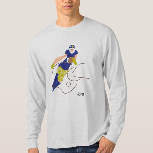 T-Shirt basique à manches longues : Le coup d'envo (Devant)