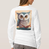 T-shirt basique à manches longues pour femmes (Dos)