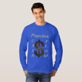 T-shirt basique à manches longues pour hommes (Devant entier)