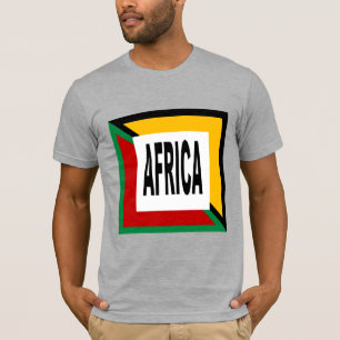 T-shirt basique BIO gris chiné DESIGN AFRICA