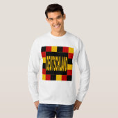 T-shirt basique blanc DEUTSCHLAND (Devant entier)