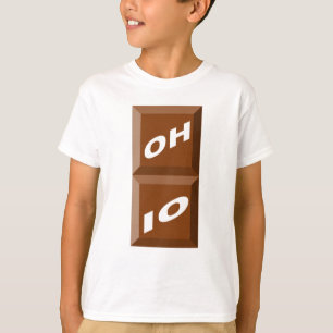 T-SHIRT BASIQUE BLANC OHIO CHOCOLAT