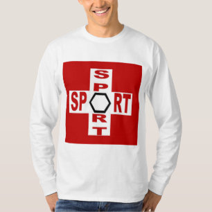 T-shirt basique blanc  SPORT SUISSE