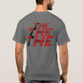 T-shirt basique foncé (Dos)