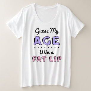 T-shirt basique grande taille pour femme Devine mo