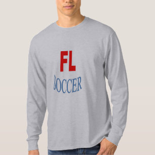 T-shirt basique gris FLORIDA SOCCER 