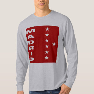 T-shirt basique gris  MADRID 7 ETOILES