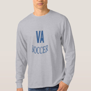 T-shirt basique gris VIRGINIA SOCCER
