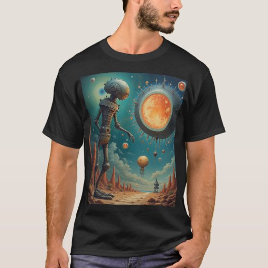 T-shirt basique homme foncé (Devant)