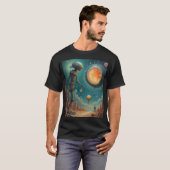 T-shirt basique homme foncé (Devant entier)