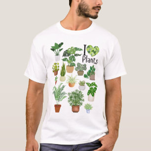 T-Shirt basique J'adore les plantes