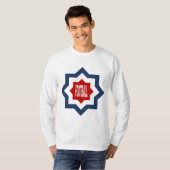 T-shirt basique manches longues DESIGN FOOTBALL (Devant entier)