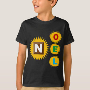T-shirt basique noir NOEL  SOLEIL CHOCOLAT