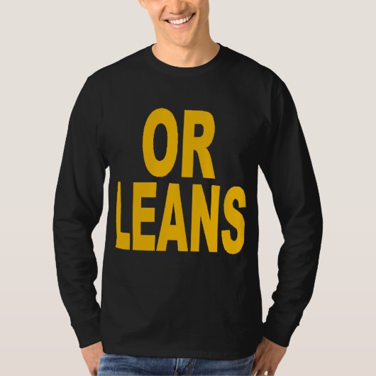 T-shirt basique noir ORLEANS (Devant)