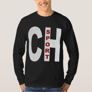T-shirt basique noir SPORT SUISSE
