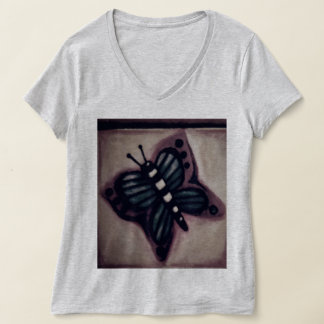 T-shirt basique Papillon Rustique, PETIT