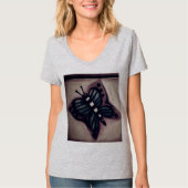 T-shirt basique Papillon Rustique, PETIT (Devant)