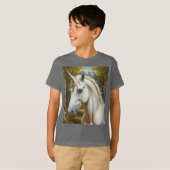 T-shirt basique pour enfant (Devant entier)