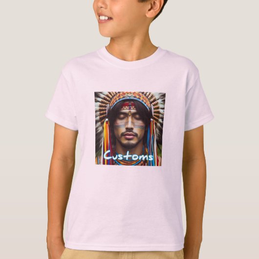 T-Shirt Basique pour Enfants (Devant)
