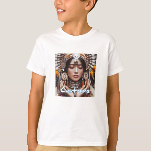 T-shirt basique pour enfants (Devant)