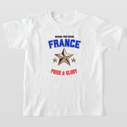 T-Shirt basique pour enfants Édition Fierté Nation (Poser)