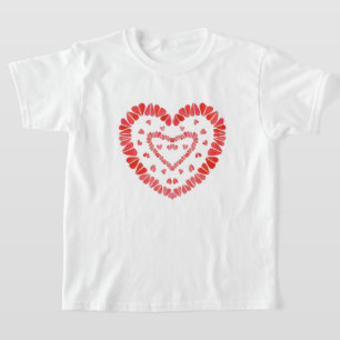 T-Shirt basique pour enfants SWEET HEARTS