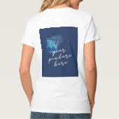 T-shirt basique pour femme (Dos)