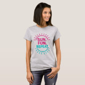 T-Shirt basique pour femme (Devant entier)