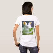 T-shirt basique pour femme – Conception numérique  (Dos entier)