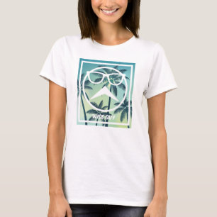 T-Shirt Basique pour Femme Mode Vacances