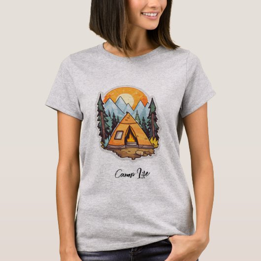 T-Shirt basique pour femmes (Devant)
