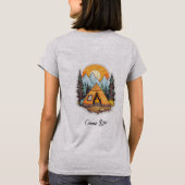 T-Shirt basique pour femmes (Dos)