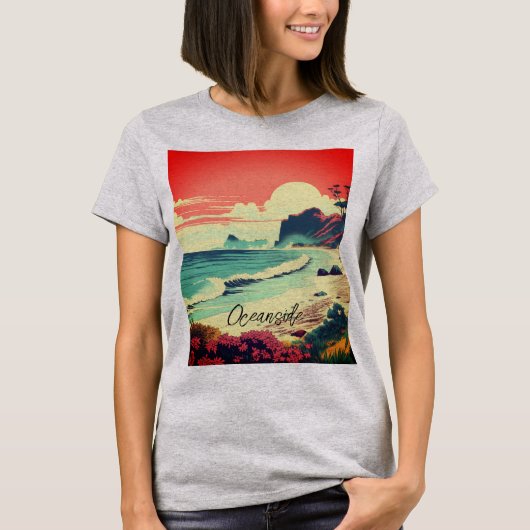 T-Shirt Basique pour Femmes (Devant)