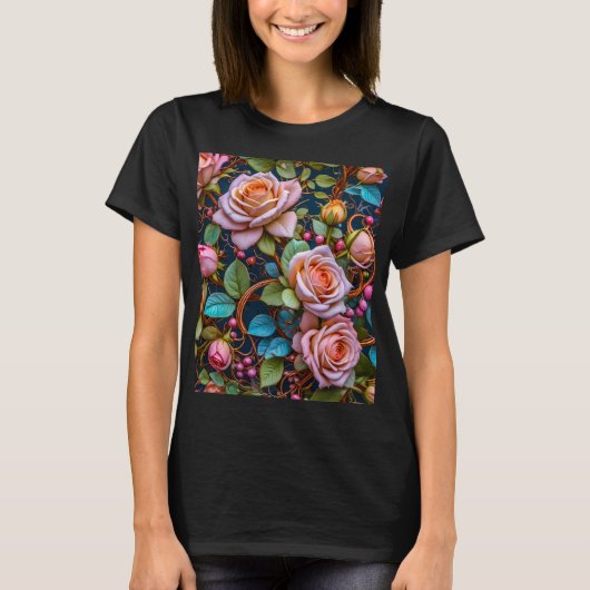 T-Shirt basique pour femmes (Devant)