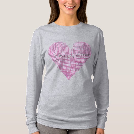 T-shirt basique pour femmes à manches longues avec (Devant)