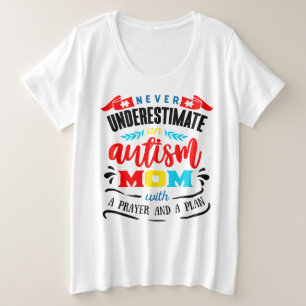 T-shirt basique pour femmes de grande taille Never