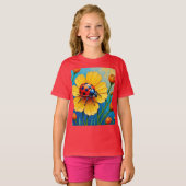 T-Shirt Basique pour Fille (Devant entier)