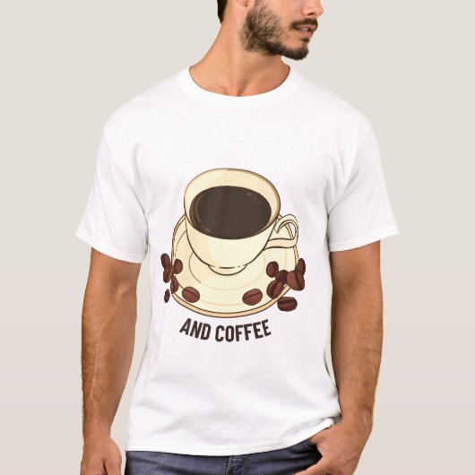 T-shirt basique pour homme (Devant)
