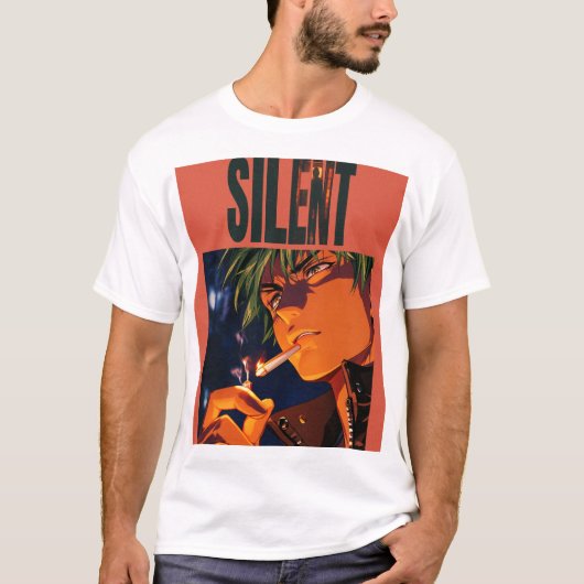 T-shirt basique pour homme (Devant)