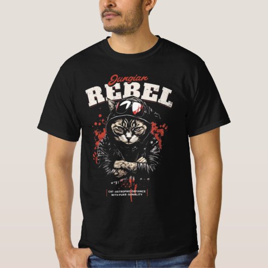T-shirt basique pour homme (Devant)