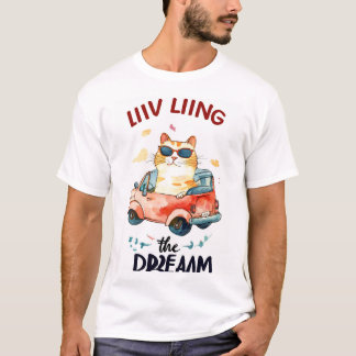 T-shirt basique pour homme avec graphique imprimé 