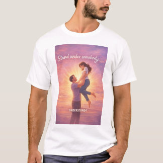 T-shirt basique pour homme « Comprenez quelqu'un »