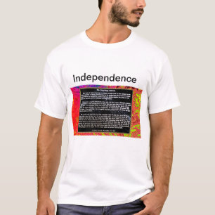 T-shirt basique pour homme Independence  jGibney Z