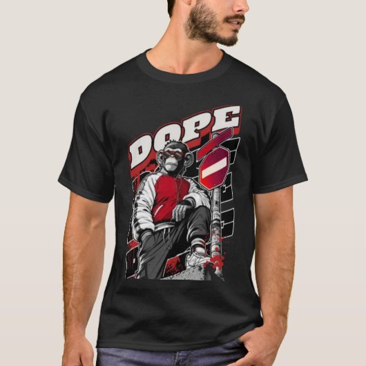 T-shirt basique pour hommes (Devant)